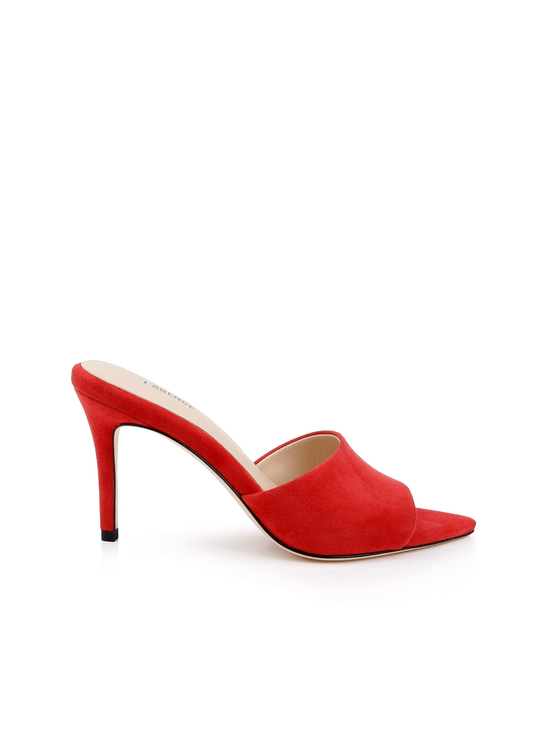 Mule ouverte en daim Lolita