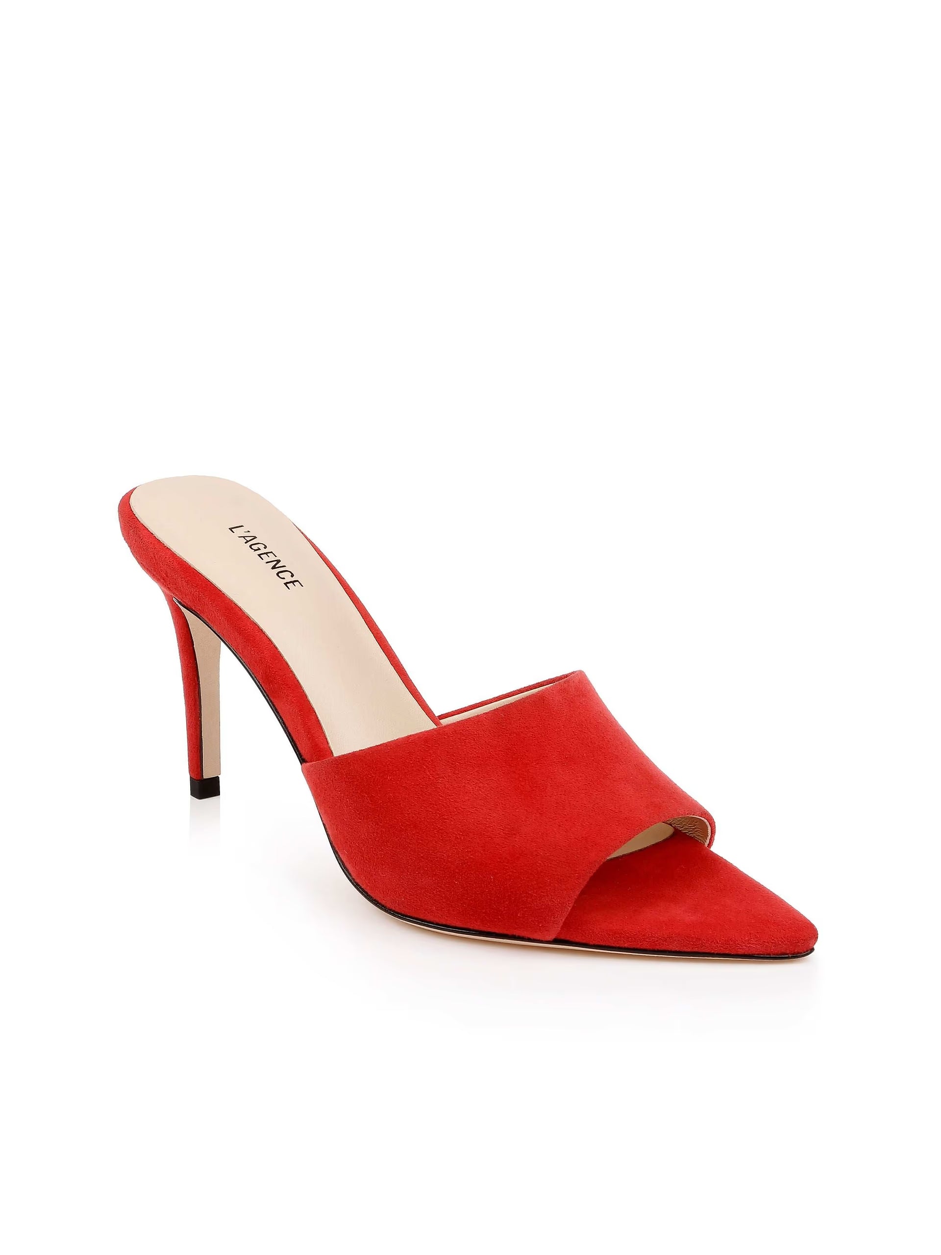 Mule ouverte en daim Lolita