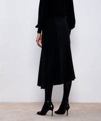 Twinset Midi Skirt With Oval T Chain