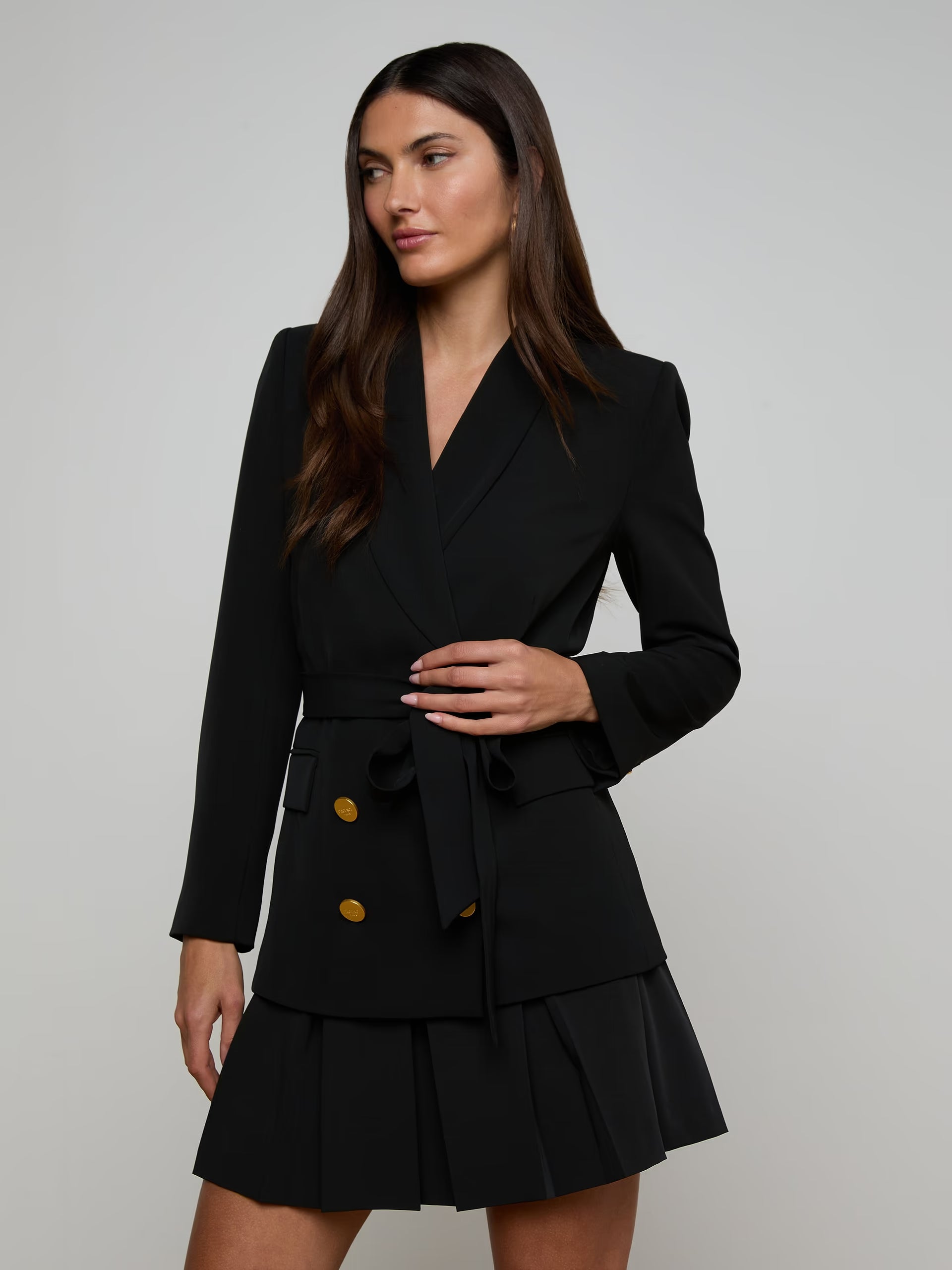 L'Agence Aven Wrap Blazer