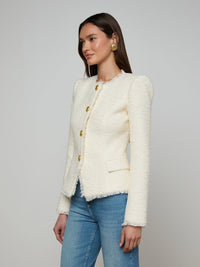 L'Agence Nerina Tweed Blazer