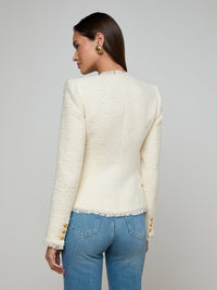 L'Agence Nerina Tweed Blazer