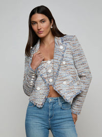Blazer en tweed L'Agence Marv