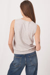 Repeat Cashmere Knitted Pullover Sleeveless Top