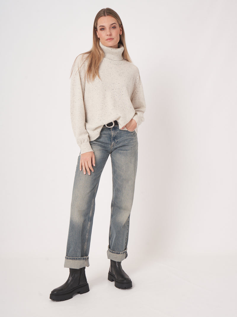 Repeat Relaxed Rollneck Sweater