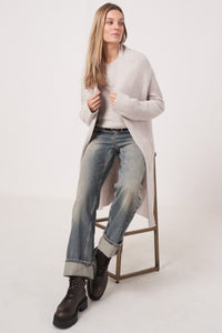 Repeat 100% Organic Cashmere Knitted Cardigan