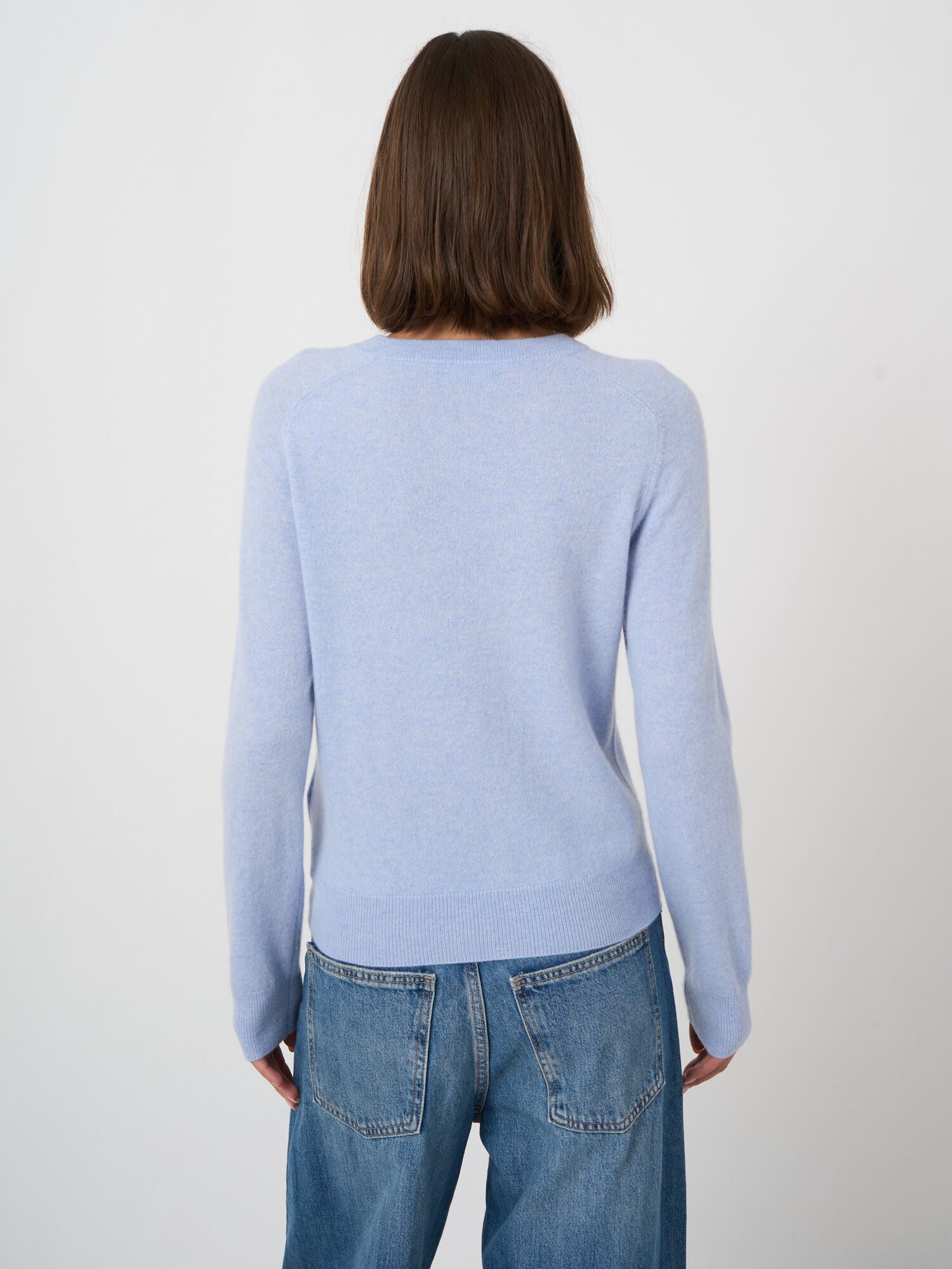 Pull en maille de cachemire biologique Repeat - Poussière