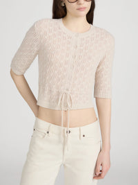 Frame The Clover Cardigan Oatmeal Heather