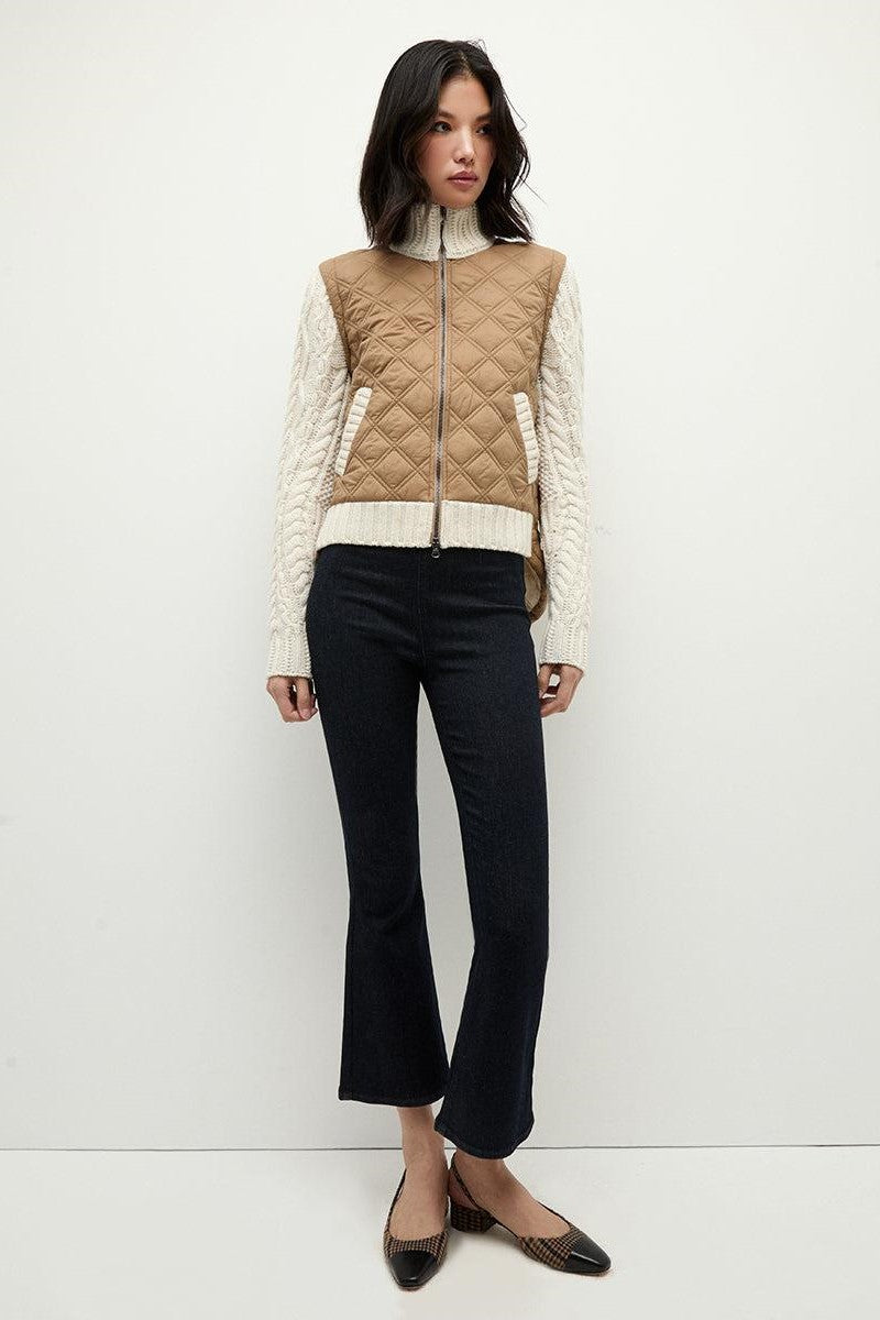 Veronica Beard Patra Mixed Media Jacket