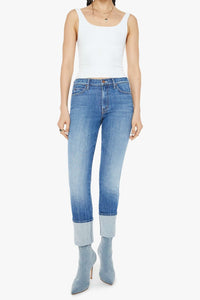 Mother High Waisted Pony Boy Ankle Jean