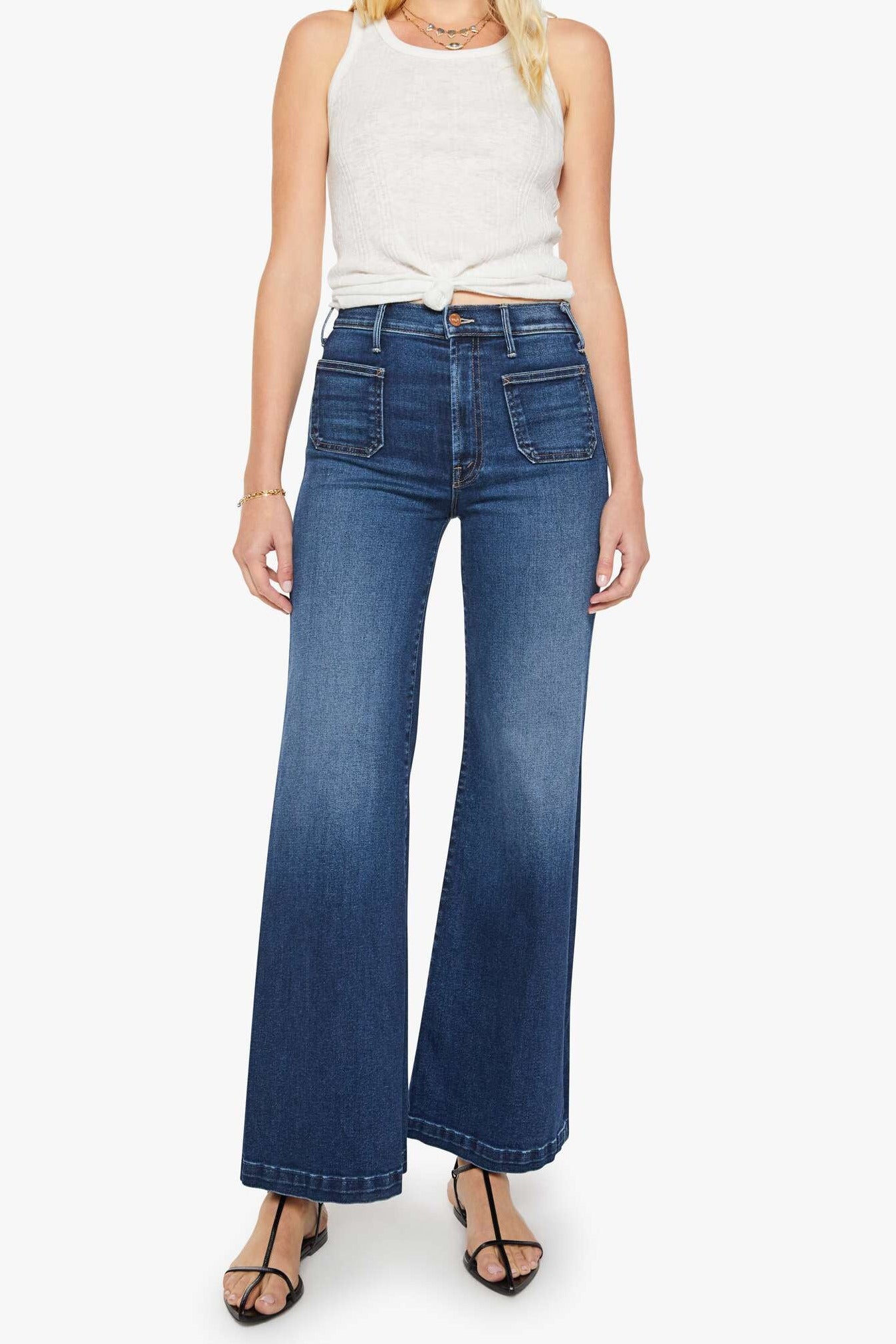 Mother Hustler Roller Patch Pocket Sneak Jean Taking Chances