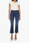 Mother The Insider Crop Step Fray Jean