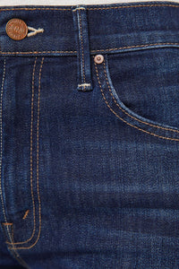 Mother The Insider Crop Step Fray Jean