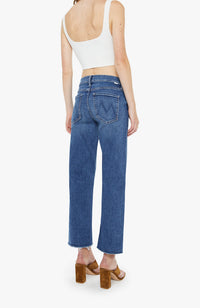 Mother The Newbie Ankle Fray Jean