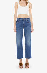 Mother The Newbie Ankle Fray Jean