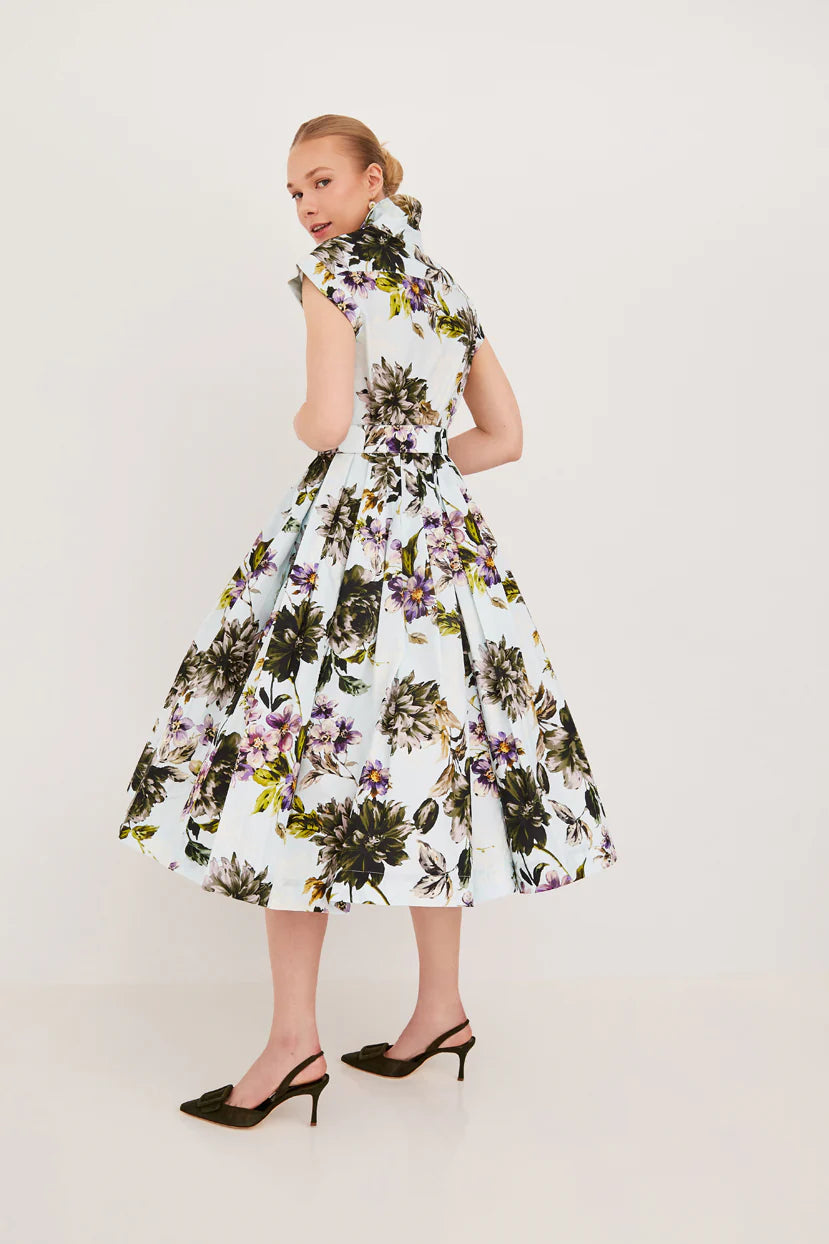 Robe Octavia Cara Cara Margaux Bloom Bleue