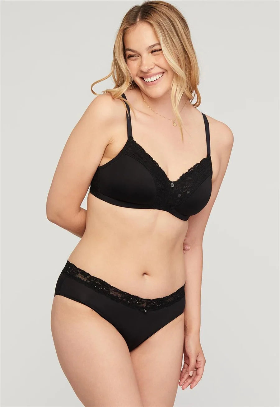 Montelle Intimates Soutien-gorge sans armatures Dream - Noir