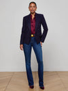 L'Agence Kenzie Pinstriped Blazer