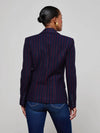 L'Agence Kenzie Pinstriped Blazer