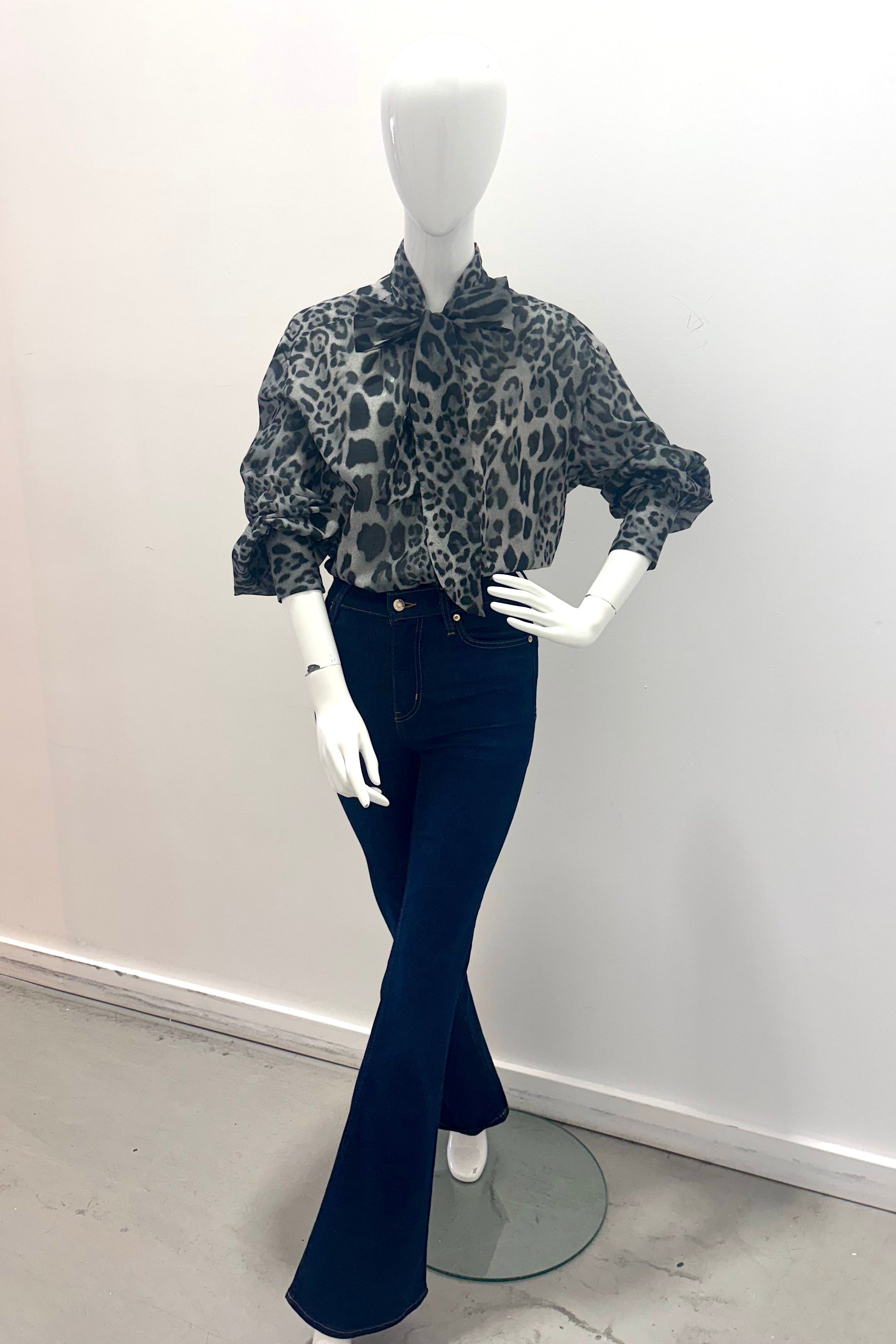 Emanou Bisou Blouse Grey/Black
