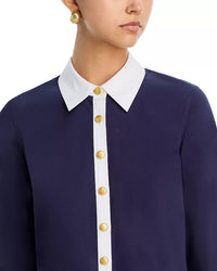 L'Agence Leslie French Cuff Bodysuit