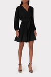 Milly Liv Pleated Mini Dress