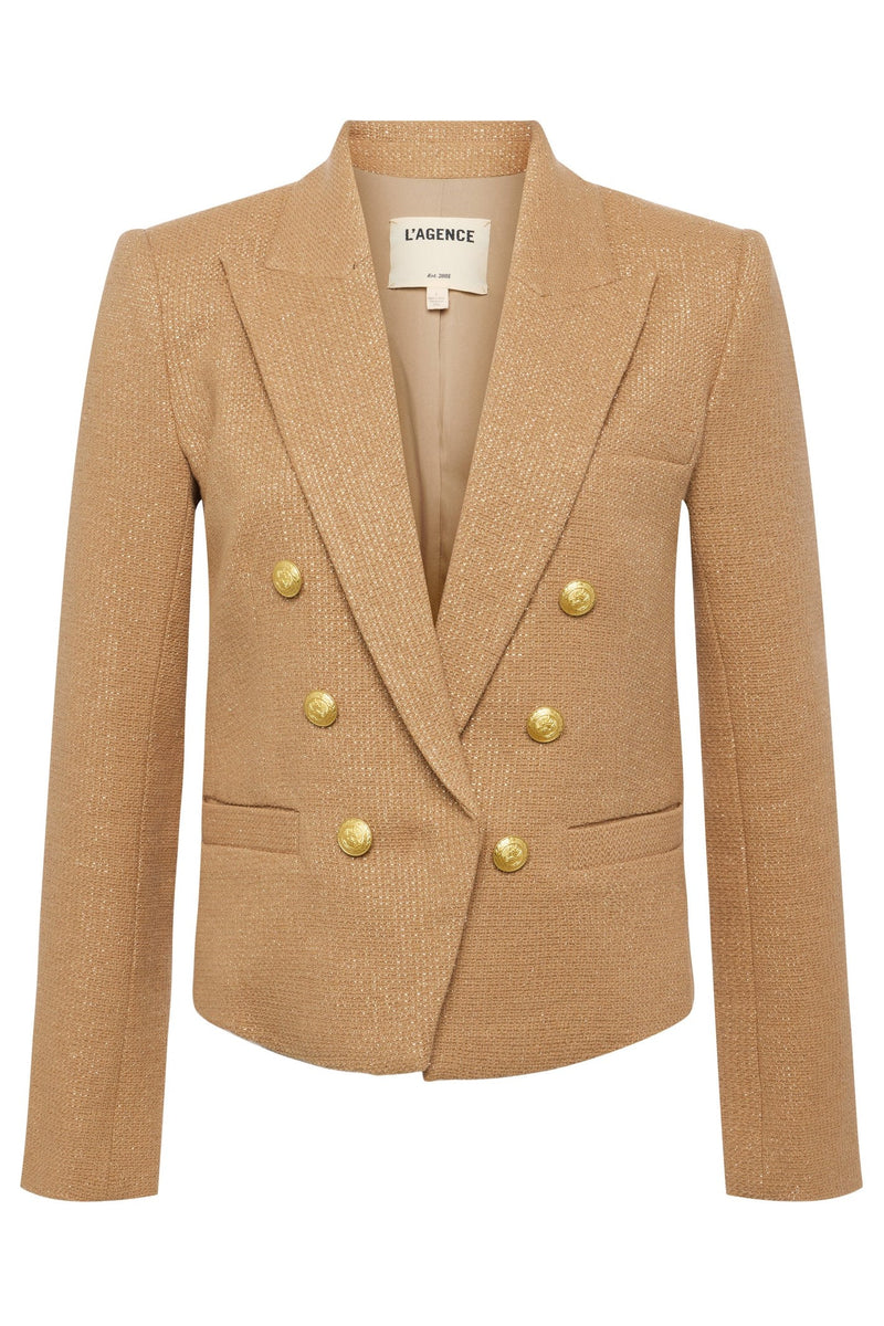 L'Agence Brooke Open-Front Blazer