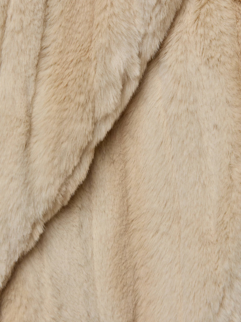 L'Agence Davy Faux Fur Jacket