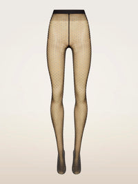 Wolford Shimmer Dots Tights Black/Silver