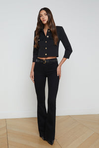 L'Agence Kumi Cropped Jacket Blazer