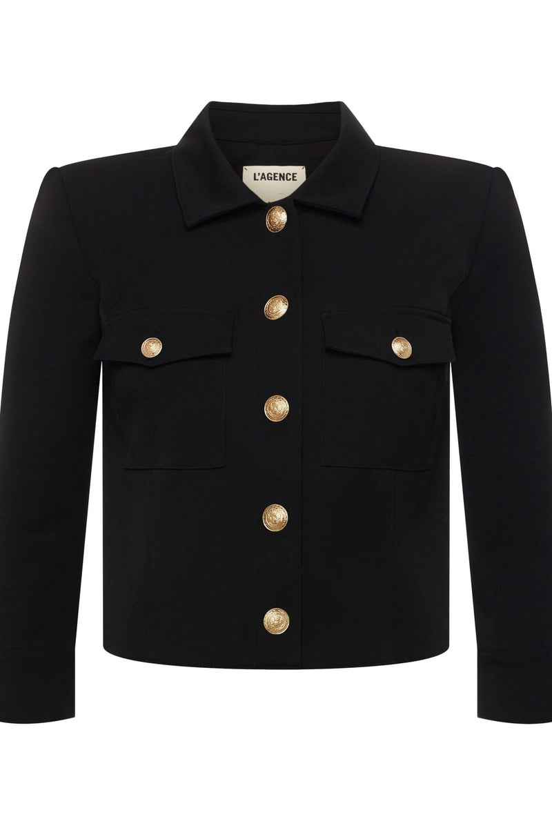 L'Agence Kumi Cropped Jacket Blazer