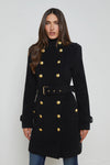 L'Agence Nalini Long Military Coat