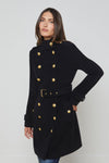 L'Agence Nalini Long Military Coat