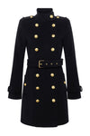 L'Agence Nalini Long Military Coat