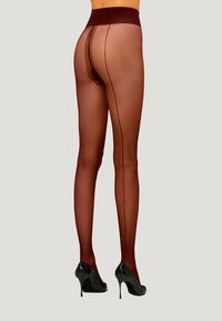 Wolford Individual 10 Back Seam Tights