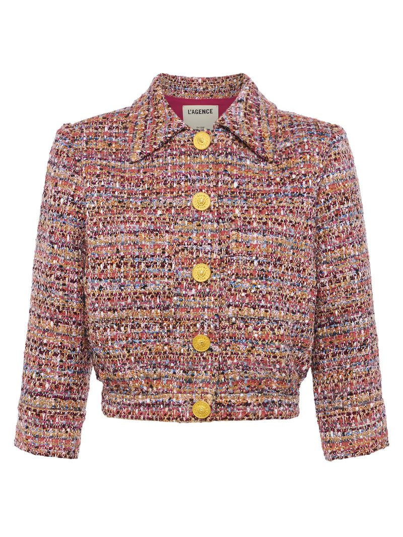 L'Agence Jia Tweed Jacket