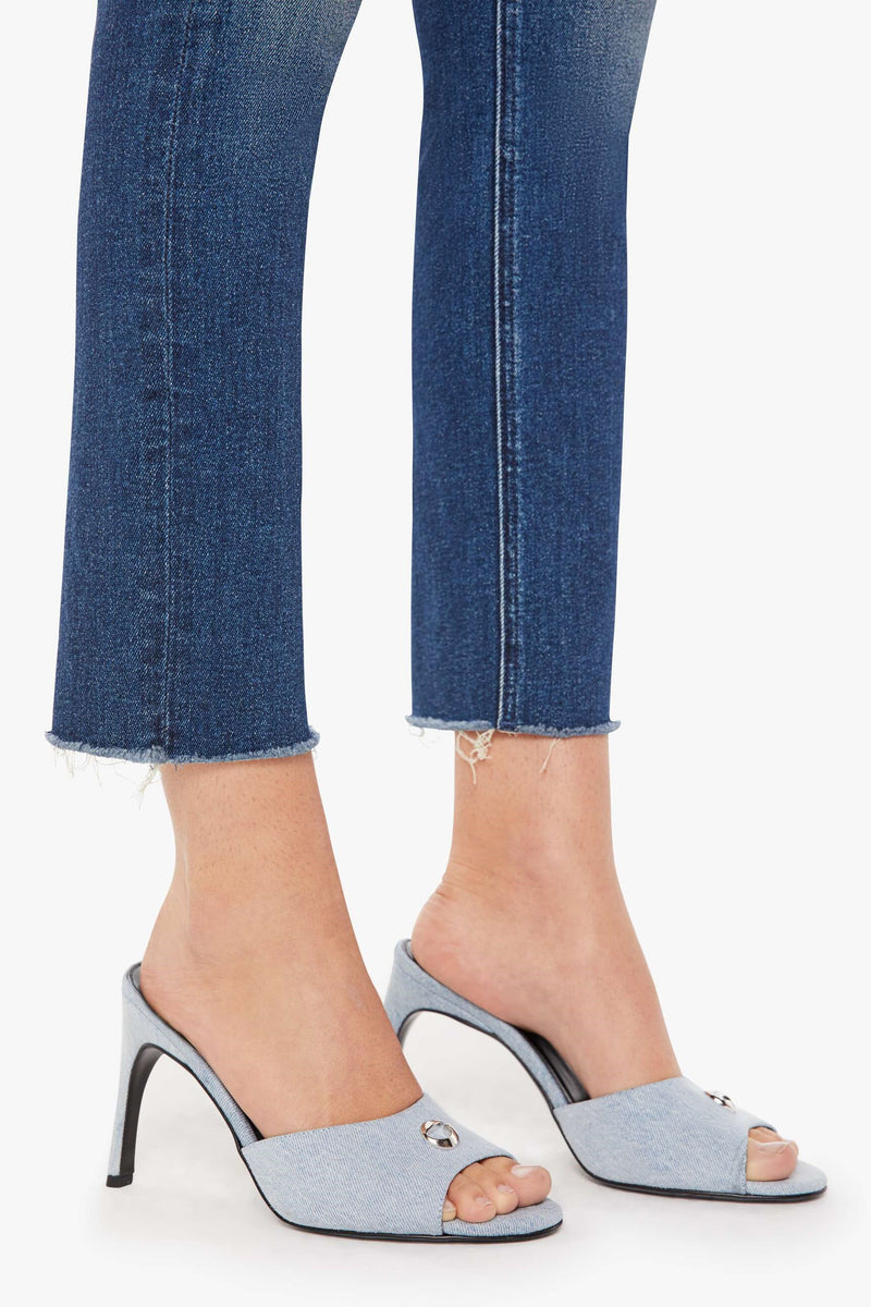 MOTHER Mid Rise Dazzler Ankle Jeans