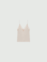 Marella Spuma Silk Camisole With Lace Details