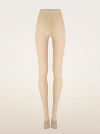 Wolford Infinite Rose Net Tights Deep Night