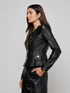 L'Agence Mariella Leather Jacket