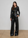 L'Agence Mariella Leather Jacket