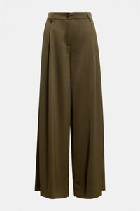 Essentiel DA25 Katerina Pantalon large Vert sauge