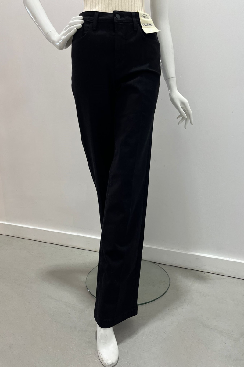 L'Agence Clayton High-Rise Wide-Leg Jeans