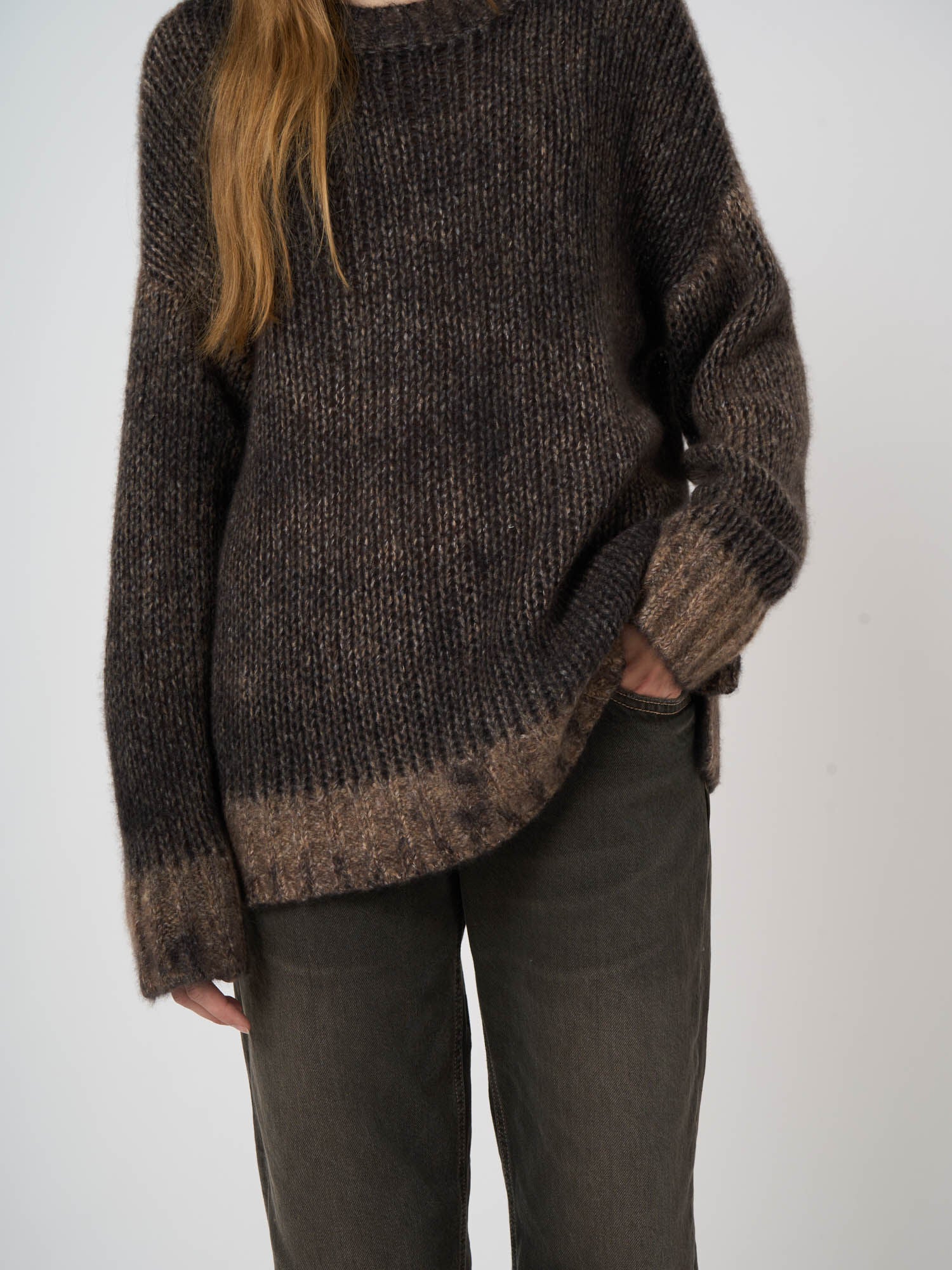 Pull en maille de cachemire et soie Repeat - Chital