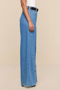L'Agence 20075CXI-TORS Jennings High Rise Snap Wide Leg Torsten