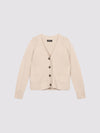 Repeat Wool-Cashmere Buttoned Cardigan