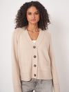 Repeat Wool-Cashmere Buttoned Cardigan