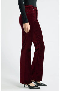 Frame The Velvet Reboot Jeans - Deep Garnet