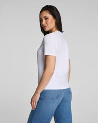 Spanx Short-Sleeve Crewneck Tee