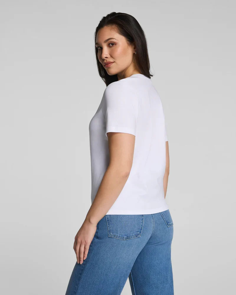 Spanx Short-Sleeve Crewneck Tee